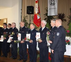 50 Jahre Freiwillige Feuerwehr - Kameraden der FF Döbern-Land