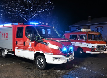 Der alte Barkas (rechts) weicht dem neuen KLF