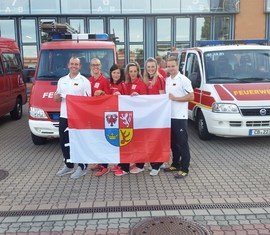 Die Damenmannschaft des Teams Lausitz