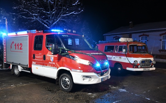 Der alte Barkas (rechts) weicht dem neuen KLF