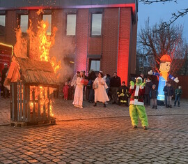 Was soll der Grinch jetzt nur machen, können ihm die Kinder helfen?