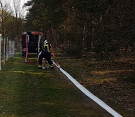 Fast 3 Kilometer B-Leitung wurden verlegt