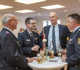 Ministerpräsident Dietmar Woidke im Gespräch mit der Delegation aus dem Spree-Neiße-Kreis