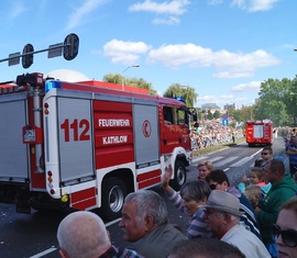 Das Kathlower TLF im Festumzug
