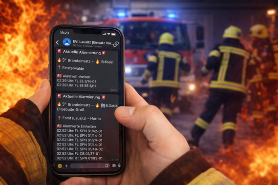 EVI Lausitz -Einsatzvorinformation WhatsApp Kanal