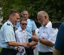 Auszeichnung stellv. Stadtbrandmeister Christian Balzer