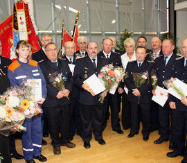 Feuerwehrangehörige aus Forst (Lausitz)