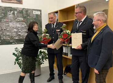Neue Wehführung in Spremberg: Frank Balkow und stellv. Lars Wuschek
