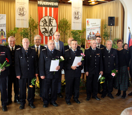 50 Jahre treue Dienste Amt Döbern-Land