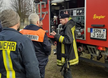 Ausbildung für die neuen KameradInnen