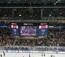Bericht zum Besuch des Eishockeyspiels in Berlin