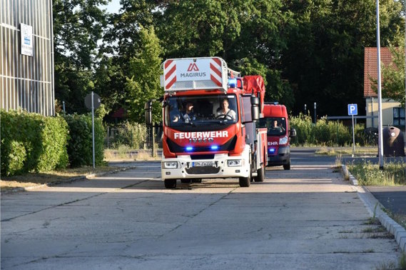 Ankunft in der Eintrachtallee 1a nach 7 Stunden Fahrt