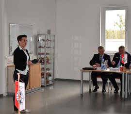 Bürgermeisterin Birgit Zuchold zur Eröffnung der Tagung